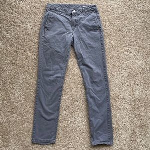 Bonobos gray slim chinos 30x34
